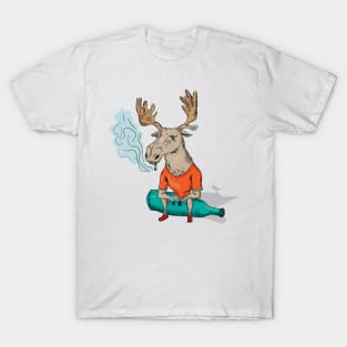 Moose Smoker T-Shirt